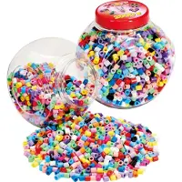 Hama Maxi Strijkkralen Pastelmix - Creatieve Speelgoedset 2000 stuks.