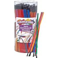 Colorations - 144WB Paint Brushes 3 Widths Nylon Bristles Classroom Painting Art Classroom Supplies Art Supplies School Supplies Kids Projec