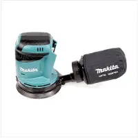 Makita DBO 180 Y1J-D 18 V accu excentrische schuurmachine + 1x accu 1.5Ah + lader + Makpac