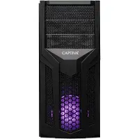 Captiva PC Power Starter R77-995 (Ryzen 5 5600G/SSD 500GB/16384/MSI/w/o OS) (AMD Ryzen 5 5600G, 16 GB, 500 GB, SSD, AMD Radeon Graphics), PC, Zwart