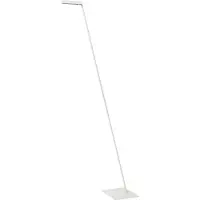 Lucide LED-vloerlamp Lavale, dimbaar, wit / opaal, Woon-/ Eetkamer, metaal, Modern, LED vloerlamp