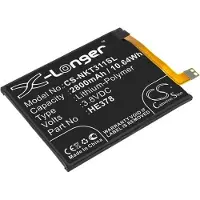 123accu Nokia HE378 accu (3.8 V, 2800 mAh, huismerk)