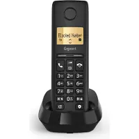 Gigaset Pure 100 DECT Clip Eco bw, Telefoon, Zwart