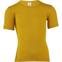 Engel - Kinder Unterhemd S/S - Merino-ondergoed 164, geel