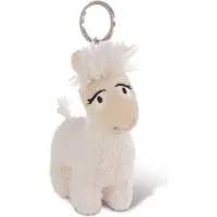 Nici pluchen sleutelhanger lama lady, 10cm