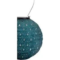 Pauleen Led-solarlamp Sunshine Charm lampion solar blauw Tyvek vlies