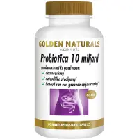 Golden naturals 2x Microbiotica 10 Miljard 60 vegacapsules