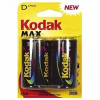 Kodak | Max Alkaline Battery D Lr20 2 Unit