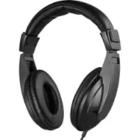 Sandberg Saver MiniJack Hoofdtelefoon Groot (Bedraad), Koptelefoon, Zwart