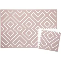 Eeveve Speel Mat - Modern Blocks - Old Pink
