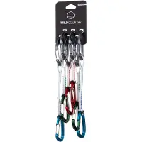 Wild Country - Klimsetjes - Wildwire Quickdraw Trad 6x10cm Pack Uni voor Unisex - Wit