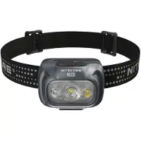 Nitecore NU31 grau Hoofdlamp LED werkt op een accu 550 lm 147 h