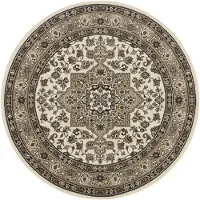 Home Collection Vloerkleed Parun Tabriz Rond - beige Title