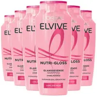 L'Oréal 6x Elvive Nutri Gloss Shampoo 250 Ml