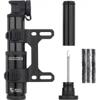 Wolf Tooth Encase Pump 40 cc Tubeless Repair Kit Black Handpomp + Geïntegreerd Gereedschap