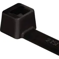 Hellermanntyton 111-12660 T120M-W-BK-C1 Kabelbinder 460 mm 7.60 mm Zwart Weerbestendig 100 stuk(s)