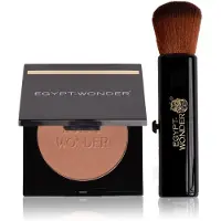 Tana Compact Single Mineral Bronzing Powder + Brush Compact Poeder Pearl 10 gr