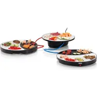 Princess Dinner4All 103082 - Gourmetstel - Grill & Bakplaat - 2 personen - Vaatwasserbestendig - PFAS vrij