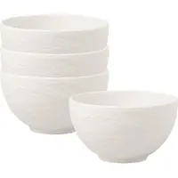 Villeroy & Boch Rijstkom Manufacture Rock Wit (4-delig)