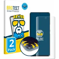 BROTECT - Screenprotector voor Fossibot S3 Pro - Folie Beschermfolie transparant volledig dekking - 2 Stuks