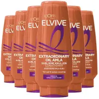 L'Oréal 6x Elvive Extraordinary Oil Krulverzorging Conditioner 200 ml