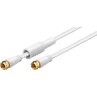 Goobay F-connector kabel - Plat - 10 meter -