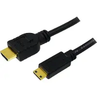 Logilink HDMI kabel 2 meter HDMI Type A (Standaard) HDMI Type C (Mini) Zwart
