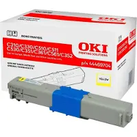 OKI Toner 44469704 Geel