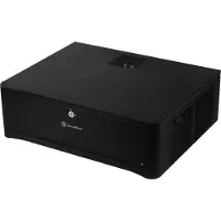 Silverstone Technology SST-GD06B USB 3.0, SilvStone GD06B USB 3.0, zwart, mATX