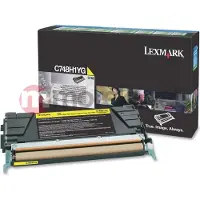 Lexmark C748H1YG Toner Geel Hoge capaciteit