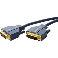 ClickTronic DVI-D kabel - DVI-D male naar DVI-D male - Dual Link (24+1 Polig) - 4K