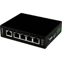 StarTech.com Switch Gigabit Ethernet - STARTECH - IES51000 - 5 poorten - Wandmontage / DIN-rail - IP30