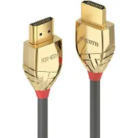 Lindy 37866 HDMI-kabel HDMI Aansluitkabel HDMI-A-stekker, HDMI-A-stekker 10.00 m Grijs