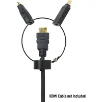 VivoLink PROADRING2 HDMI HDMI Mini + HDMI Micro Zwart kabeladapter/verloopstukje