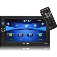 BLOW AVH-9810 2DIN Autoradio 7" – Bluetooth 5.0, MicroSD, LED-display, zwart
