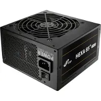 FSP /Fortron HEXA 85+ PRO 450W voeding, 20+4 pin ATX, zwart