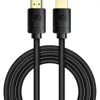 Baseus - HDMI kabel 8K - 48Gbps met HDMI 2.1 - 2M - Zwart