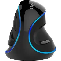 Delux Ergonomische Muis - Rechtshandig - 7200 DPI - Zwart