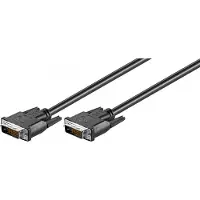Goobay DVI-D Dual Link monitor kabel / zwart - 2 meter