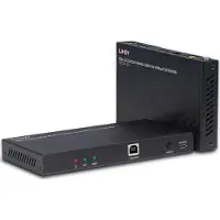Lindy 38343 KVM-extender HDMI 3840 x 2160 Pixel