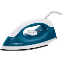 Esperanza TRAVEL IRON SMOOTHER - Droogstrijkijzer - 1200W - Blauw/Wit