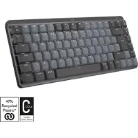 Logitech MX Mech Minimalistisch toetsenbord, zonder verlichting, US-layout