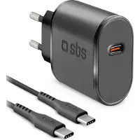 SBS Wall Charger Usb-c 15w + Kabel Thuislader