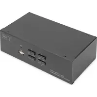 Digitus DS-12882 KVM-switch Zwart