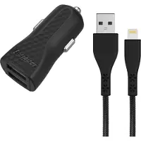 Energizer DC2CLLIM Lader voor Mobiele Apparaten Auto Zwart
