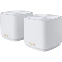 Asus ZenWiFi XD4 Plus - AiMesh - Mesh Wifi - Wit - 2-pack - Wandmontage
