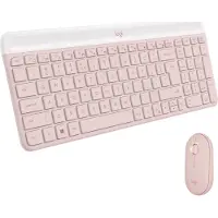 Logitech Combo Toetsenbord en Muis Draadloos - - MK470 - Ultra Stil - Compact - 2,4 GHz