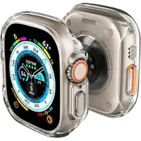 Spigen Thin Fit Bumper voor de Apple Watch Ultra / Ultra 2 / Ultra 3 - 49 mm - Transparant