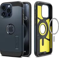Spigen Tough Armor iPhone 15 Pro Max hoesje slate