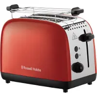 Russell Hobbs Colours Plus 2s Broodrooster Rood